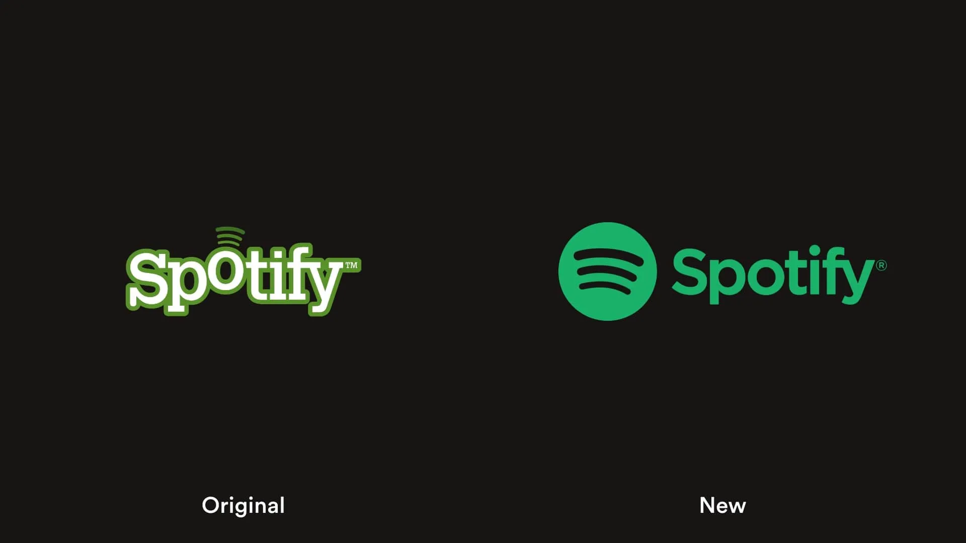 Logo: before and after